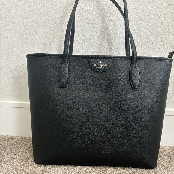 kate spade Handbags - Kate Spade Black Tote with Structured Design